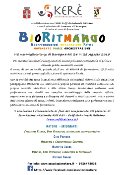 BioRitmando 2015