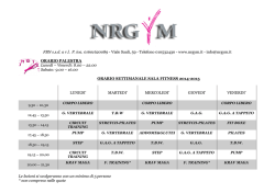 orari - nrgym - palestra