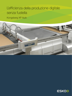 L`efficienza della produzione digitale senza fustella