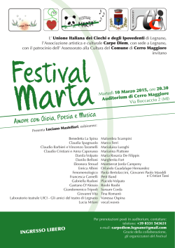 Amore con Gioia, Poesia e Musica