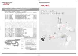 DENSO ROBOT Total Support Guide