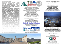 Programma dell`evento - il sito della RNO in Italia