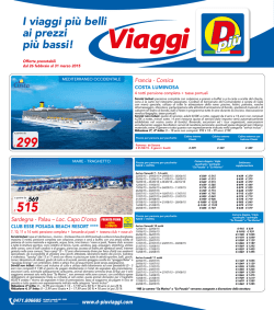 Scarica - D-pi&ugrave; Viaggi