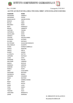 Scuola dell`Infanzia "Mir&ograve;"