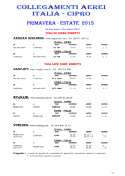VOLI LOW COST DIRETTI VOLI DI LINEA DIRETTI