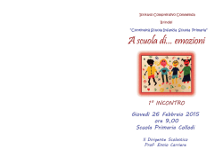 Continuità Scuola infanzia-primaria