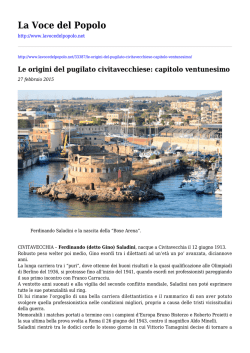 Salva in PDF - La Voce del Popolo