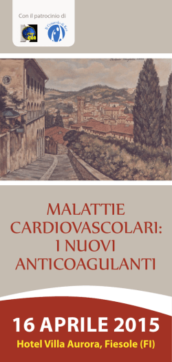 16 APRILE 2015 - MCR Conference