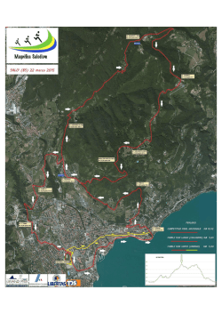 mappa percorsi 2015 - Garda Running Sal&ograve;