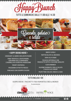 Happy Brunch - Carne & Spirito