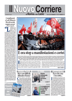 Sanit&agrave; - Il Corriere di Roma