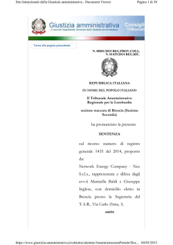 pdf La sentenza del Tar Brescia - Enti Locali