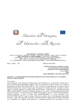 Scarica la lettera - Liceo Artistico Sabatini