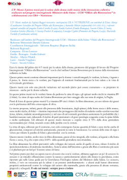 Presentazione F-men&ugrave; - Okkio alla ristorazione