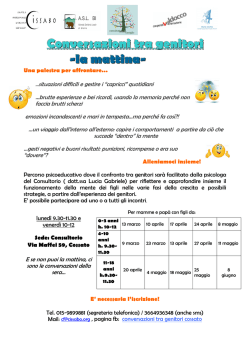 conversazioni tra genitori