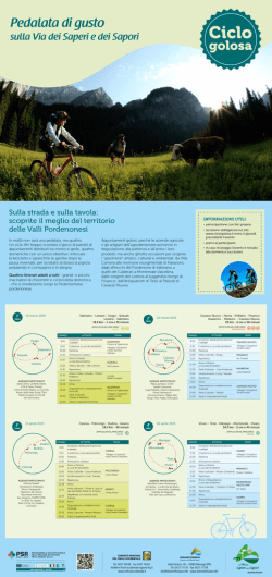 Pedalata di gusto - Comune di Polcenigo