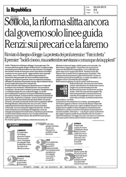 Scuola, la riforma slitta ancora