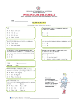 Scarica il questionario