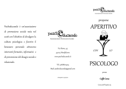 Monfalcone - Psicheducando