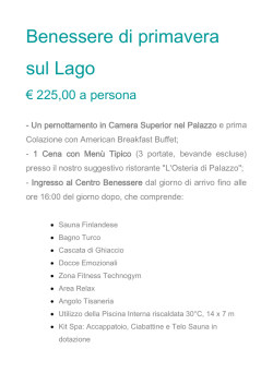 Benessere di primavera