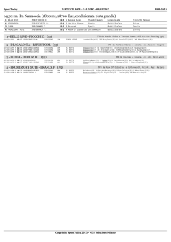 1a, Pr. Nannoccia (1800 mt, 18700 Eur, condizionata