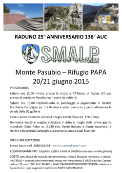 Incontro del 138° AUC