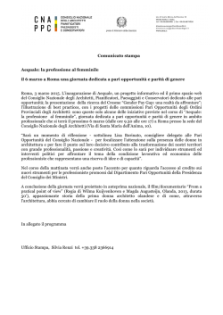 030315 Aequale- la professione al femminile
