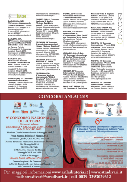 Concorsi - ARCHI magazine