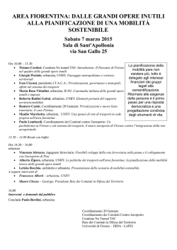 Convegno Mobilit&agrave;