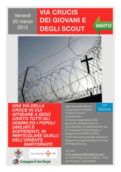 Invito alla Via Crucis 2015