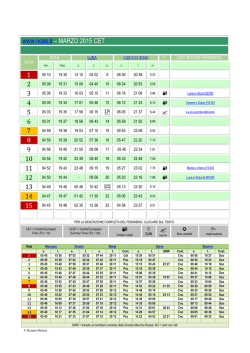 02 marzo 2015 - Calendario 1503-1