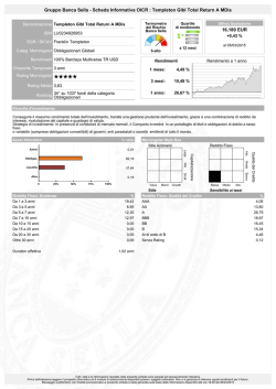Scheda Informativa OICR : Templeton Glbl Total