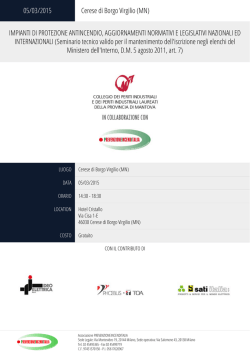 05/03/2015 Cerese di Borgo Virgilio (MN)