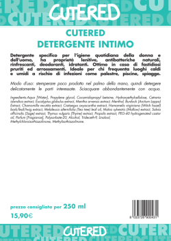 CUTE RED DETERGENTE INTIMO