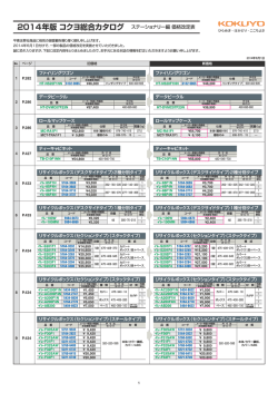 （オフィス家具）価格改定について