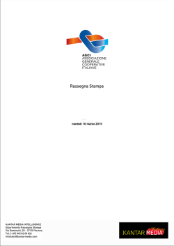 rassegna stampa 10 marzo