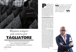 Mission pi&ugrave; estera per Tagliatore