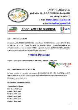 scarica il programma - FederciclismoPuglia.it