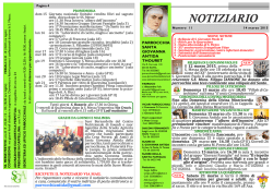 Leggi il notiziario clicca QUI