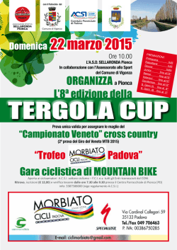 Volantino Tergola Cup
