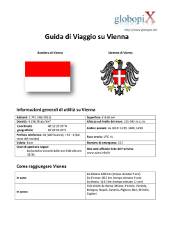 Guida di Viaggio su Vienna - Servizi per Viaggiatori