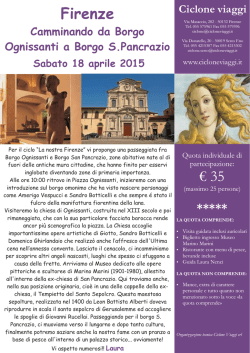 Scarica programma di viaggio