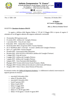 Plesso di Petacciato - Istituto Comprensivo Petacciato