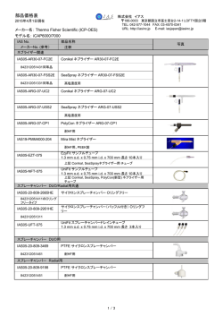 サーモフィッシャー ICP-OES iCAP6000/7000