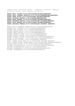 elenco nominativi corsisti &ndash; corso &rdquo; digitale e sicurezza&rdquo;