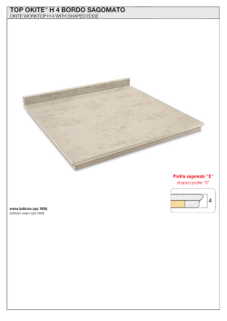 TOP OKITE&reg; H 4 BORDO SAGOMATO