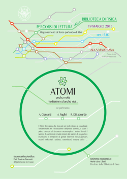 Brownian motion - CNR-ISC