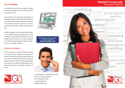 Scarica la brochure Progetto Salone