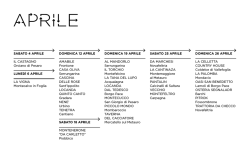 aprile - Confcommercio di Pesaro e Urbino
