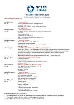 scarica il programma provvisorio